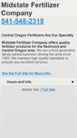 Mobile Screenshot of midstatefertilizer.com